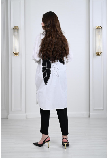 بلوزة نسائي طويل 