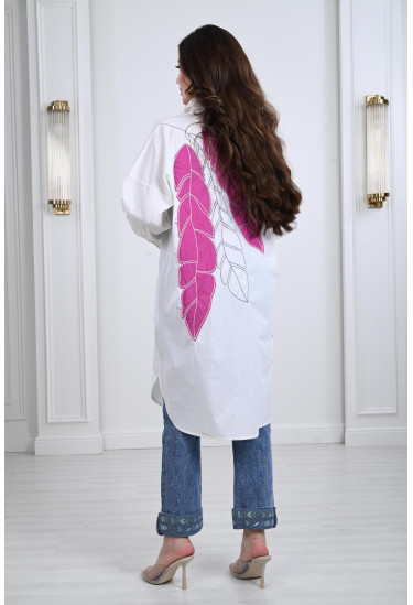 بلوزة نسائي طويل 