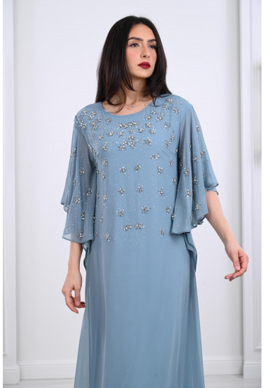 جلابية نسائية مطرزة