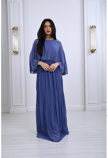 فستان نسائي للمناسبات بنمط كيمونو