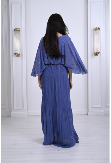 فستان نسائي للمناسبات بنمط كيمونو