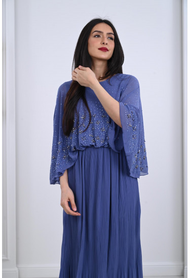 فستان نسائي للمناسبات بنمط كيمونو