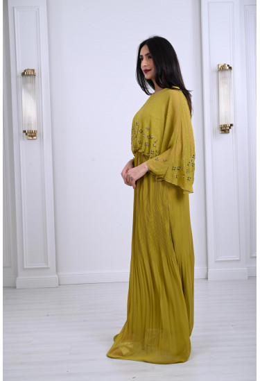 فستان نسائي للمناسبات بنمط كيمونو