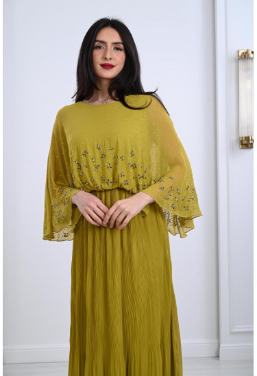 فستان نسائي للمناسبات بنمط كيمونو