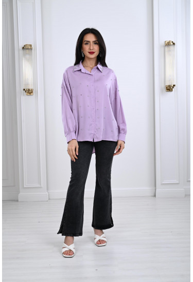 بلوزة نسائي كلاسيكي مطرز بلوزة نسائي كلاسيكي مطرز