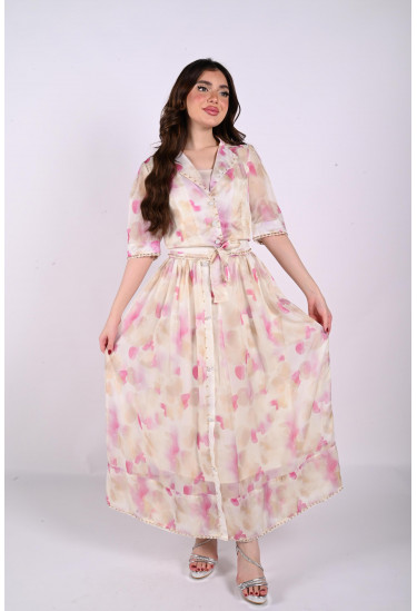 طقم طويل بأزرار 