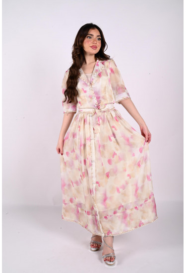 طقم طويل بأزرار 