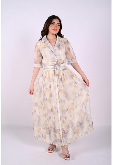 طقم طويل بأزرار 