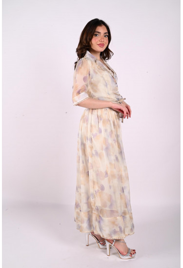 طقم طويل بأزرار 