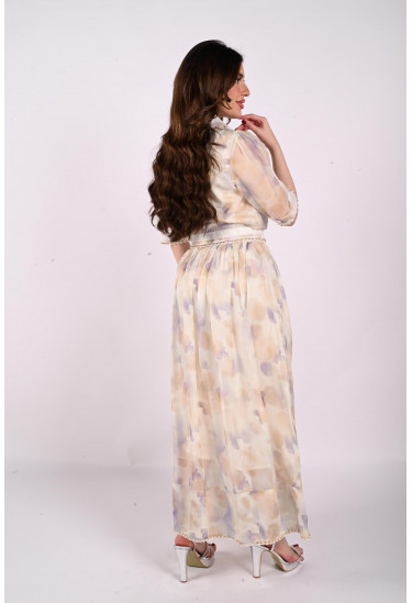 طقم طويل بأزرار 