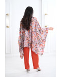 طقم اسبور بطباعات زهور