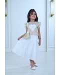 طقم أطفالي مميز ( فستان و بلوزة ) طقم أطفالي مميز ( فستان و بلوزة )