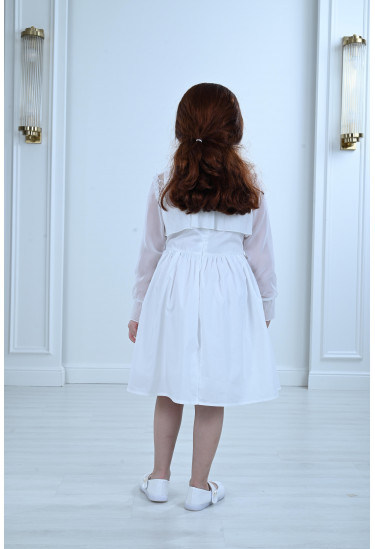 فستان أطفال مميز قصير واسع 