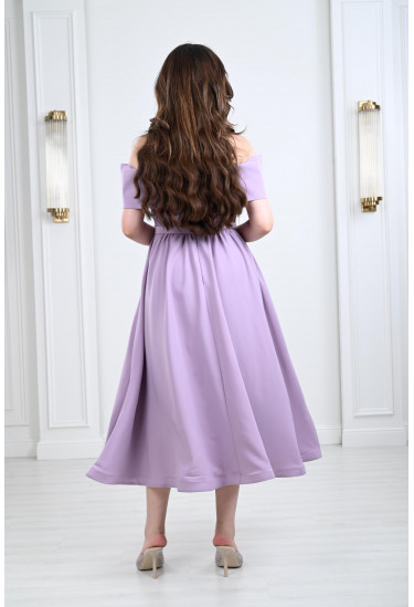 فستان ميدي نسائي للسهرات