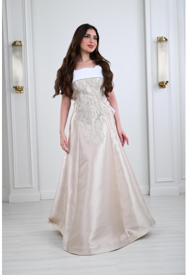 فستان للمناسبات نسائي مطرز فستان للمناسبات نسائي مطرز