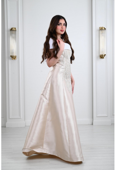 فستان للمناسبات نسائي مطرز فستان للمناسبات نسائي مطرز