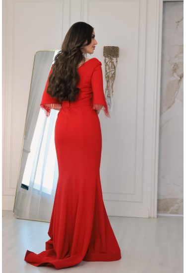 فستان سهرة نسائي مميز فستان سهرة نسائي مميز