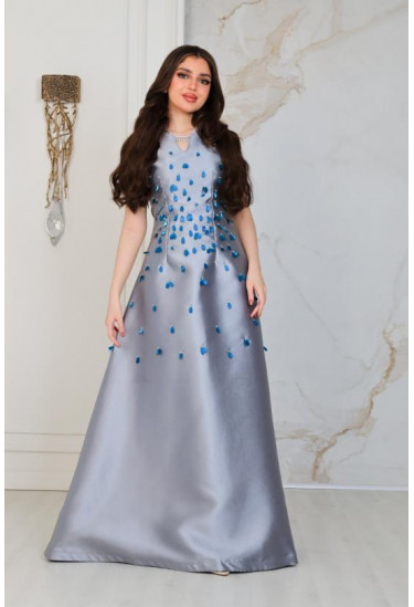 فستان ستان سهرة نسائي فستان ستان سهرة نسائي