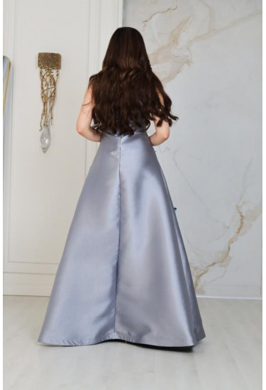 فستان ستان سهرة نسائي فستان ستان سهرة نسائي