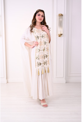 جلابية ملكية بتصميم فاخر وأنيق