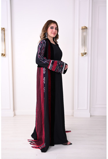 جلابية ملكية مع بشت فاخر وأنيق