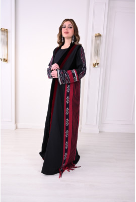 جلابية ملكية مع بشت فاخر وأنيق