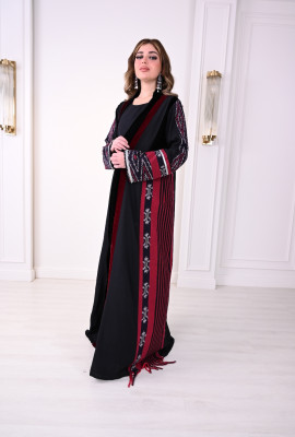 جلابية ملكية مع بشت فاخر وأنيق