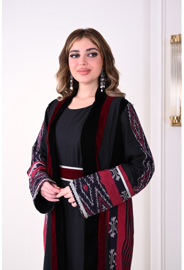 جلابية ملكية مع بشت فاخر وأنيق