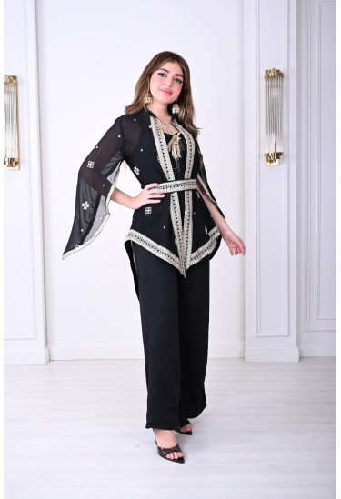 طقم فاخر تطريزات راقية