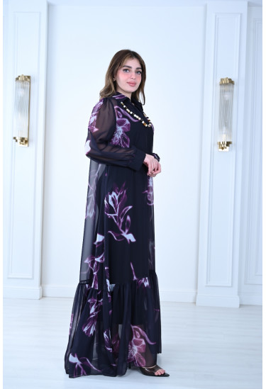 فستان فاخر تصميم ناعم وأنيق بلمسة راقية