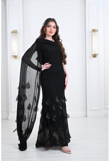 فستان نسائي شيفون راقي فستان نسائي شيفون راقي