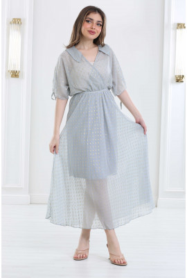 فستان اسبور من قماش الشيفون