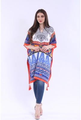 بلوزة يومية مشجرة بنقشه جميله9