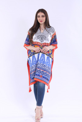 بلوزة يومية مشجرة بنقشه جميله9