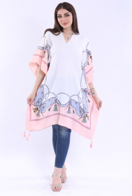 بلوزة يومية مشجرة بنقشه جميله12