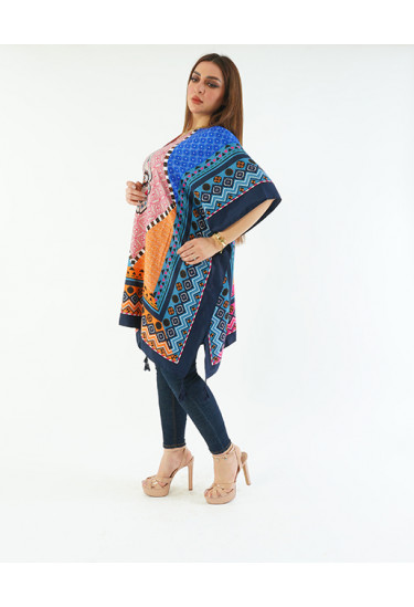 بلوزة يومية مشجرة بنقشه جميله14