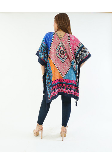 بلوزة يومية مشجرة بنقشه جميله14