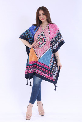 بلوزة يومية مشجرة بنقشه جميله14