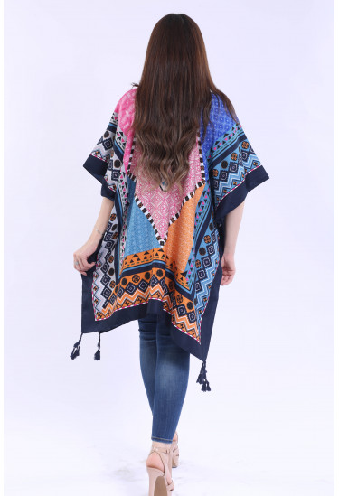 بلوزة يومية مشجرة بنقشه جميله14