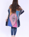 بلوزة يومية مشجرة بنقشه جميله