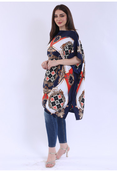 بلوزة يومية مشجرة بنقشه جميله بلوزة يومية مشجرة بنقشه جميله