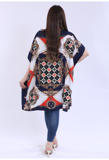 بلوزة يومية مشجرة بنقشه جميله بلوزة يومية مشجرة بنقشه جميله