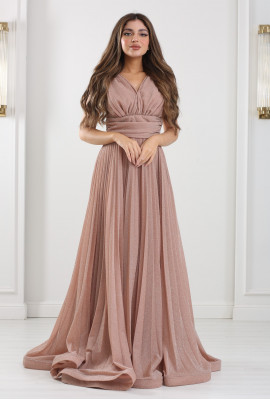 فستان لامع للمناسبات 