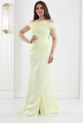 فستان سهرة طويل 