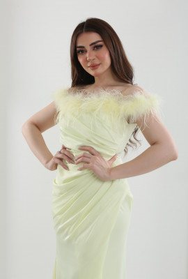 فستان سهرة طويل 